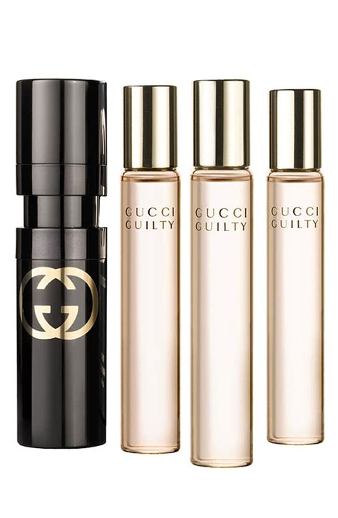 gucci guilty eau de toilette spray purse spray 60ml|Gucci Guilty black aftershave 90ml.